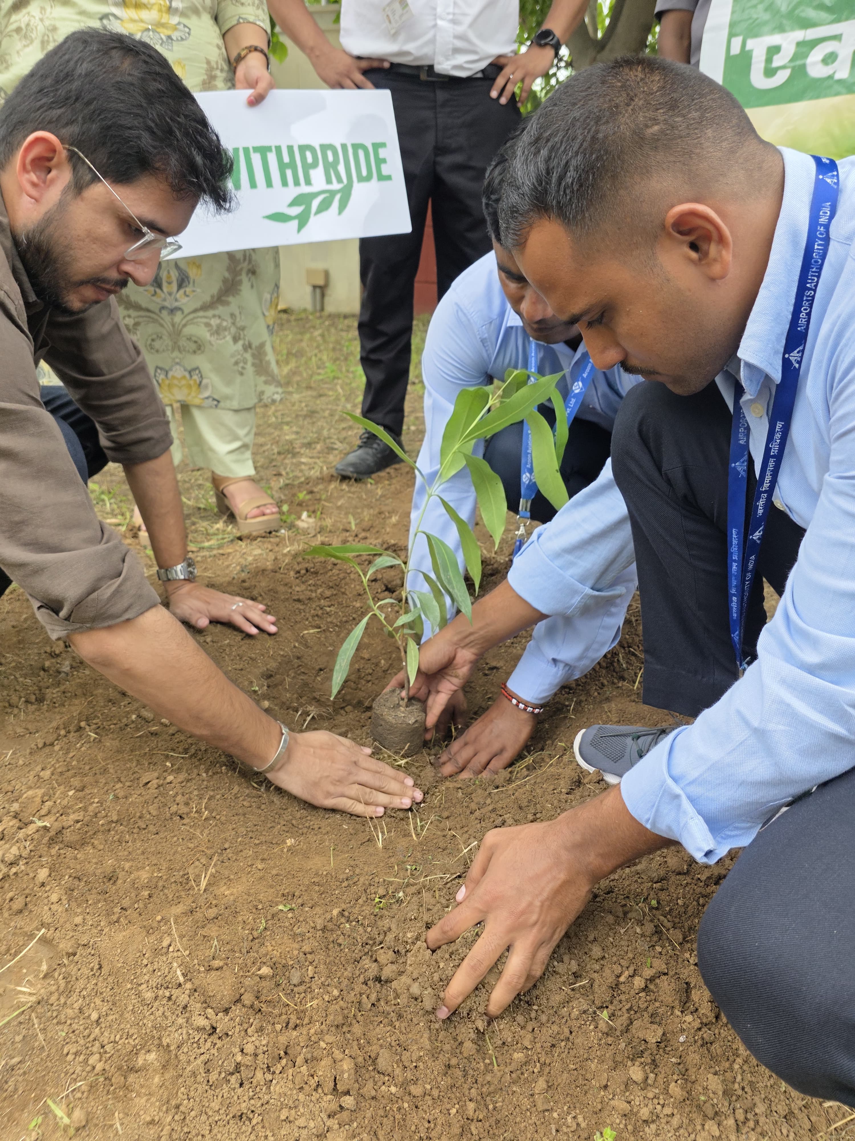A fully verified and geo-tagged native tree plantation site